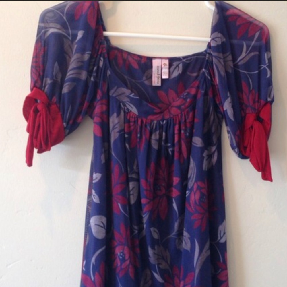 Nordstrom floral blouse